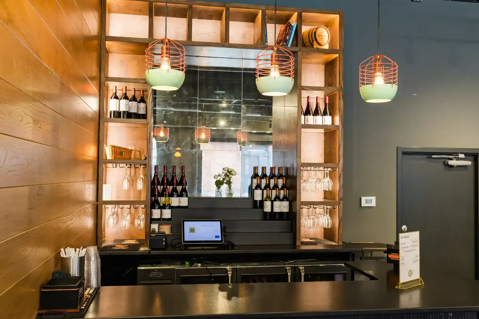 the abbey room at trappeze